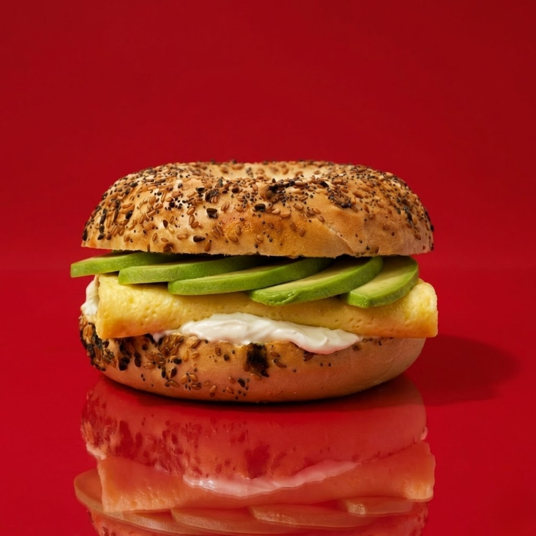 Egg &Avocado Bagel